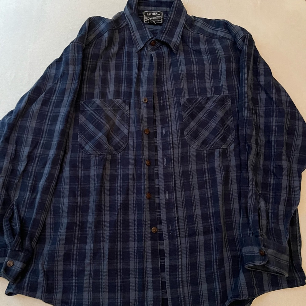 Blue flannel